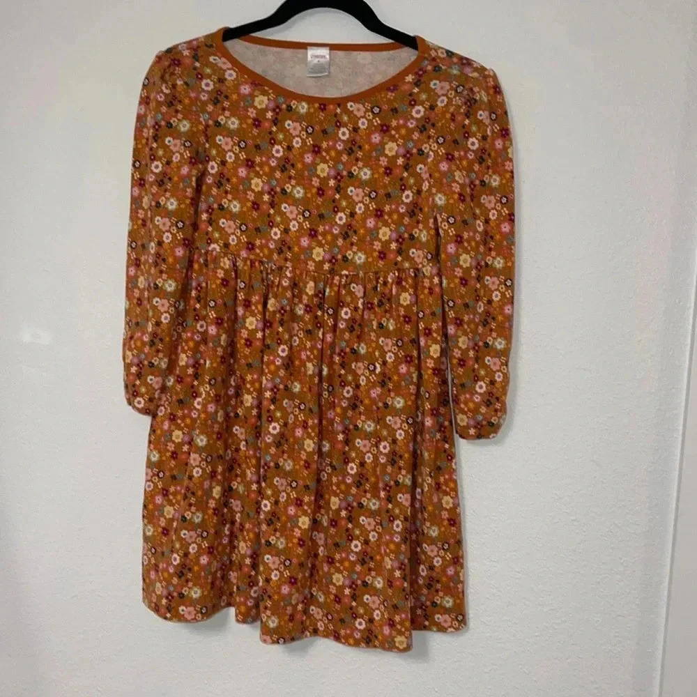 Girls Gymboree brand long sleeve play dress size 9